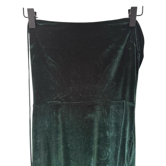 Lucy in the Sky Velvet Maxi Dress in "Emerald Green" Holiday Size M - Picture 5 of 11